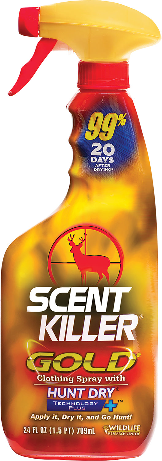 Wildlife Research 1255 Scent Killer Gold Odorless Spray 24 oz Bottle
