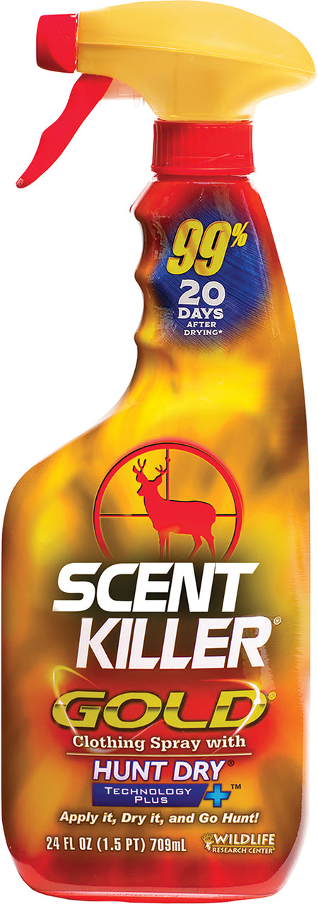 Wildlife Research 1255 Scent Killer Gold Odorless Spray 24 oz Bottle