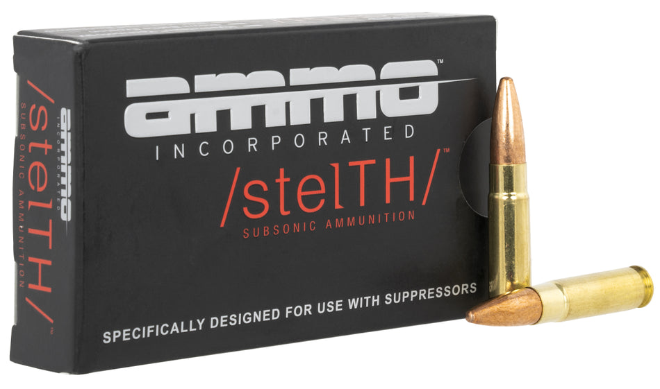 Ammo Inc. 300 Blackout STEALTH 220gr Subsonic TMC Ammunition
