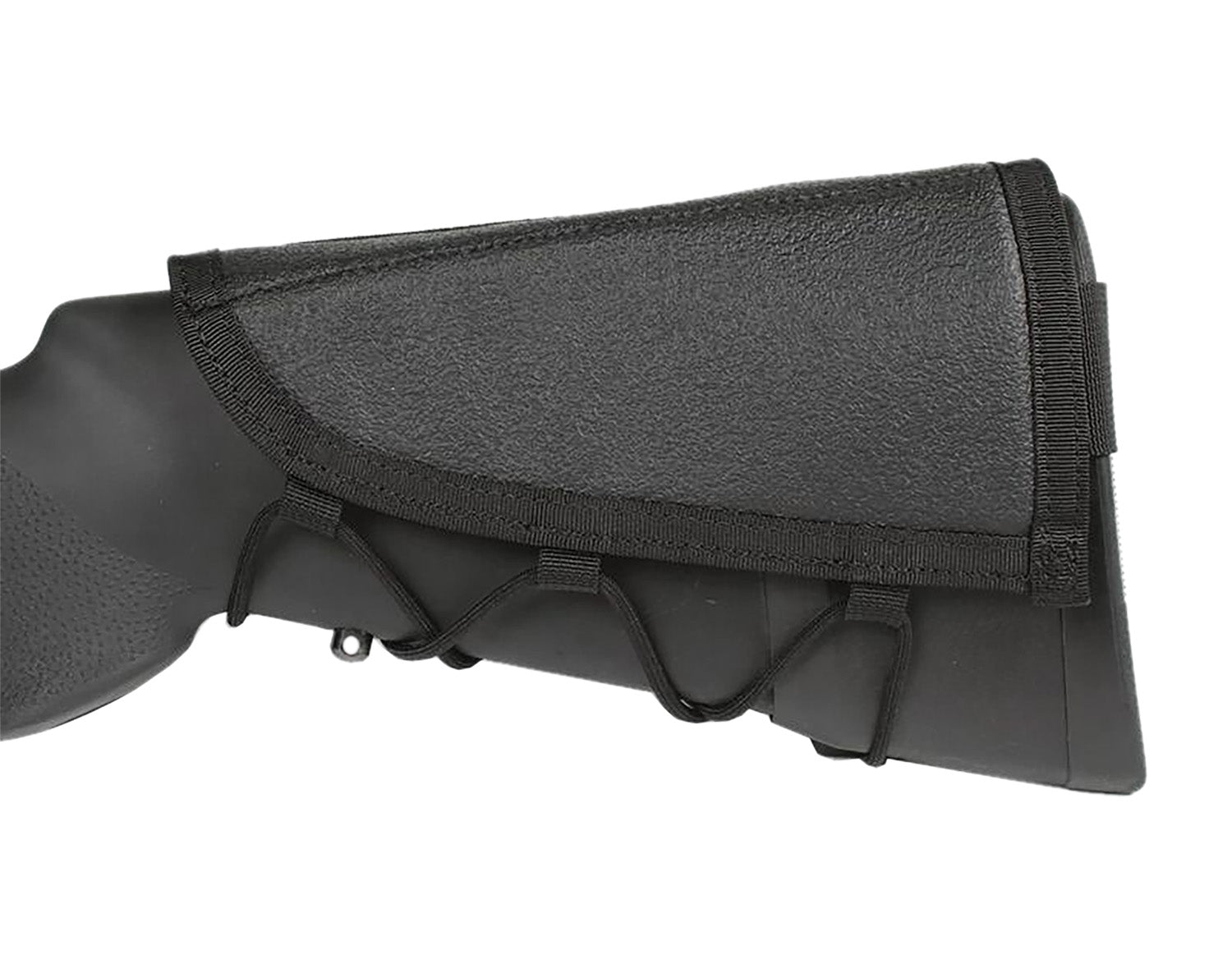 Blackhawk 90CP02BK 5rd Ammo Cheek Pad Black Nylon Rifle Stock Scope Alignment