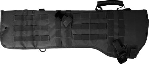 Red Rock Tactical MOLLE Rifle Scabbard Black Adjustable Strap