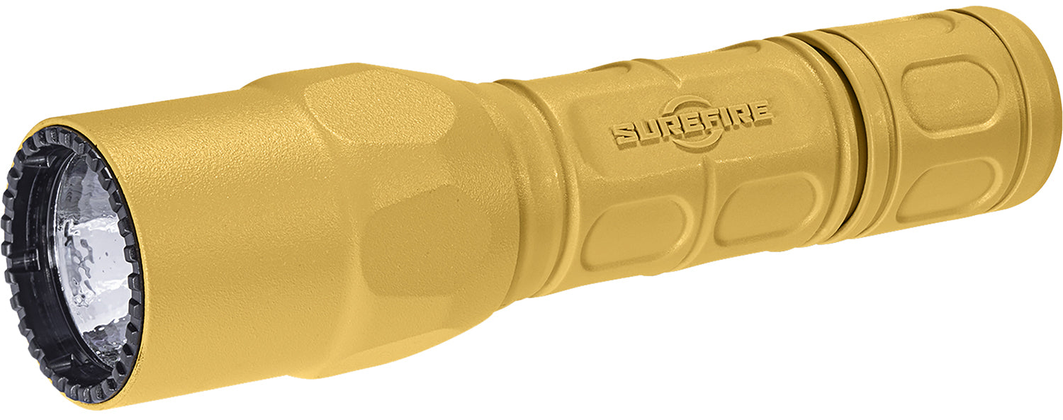 SureFire G2X Pro Yellow Polymer Body 15/600 Lumens LED Flashlight