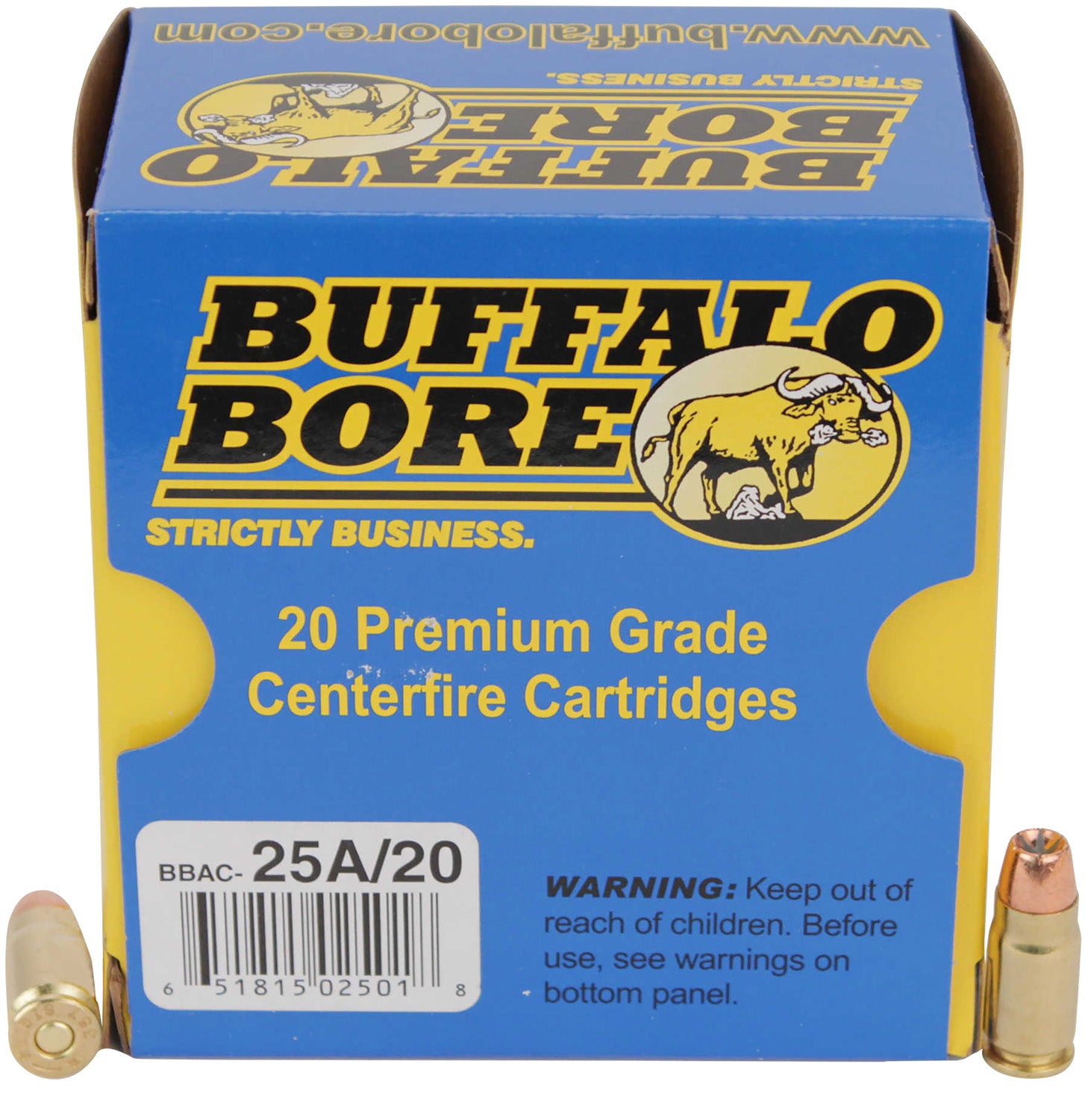 Buffalo Bore .357 Sig Heavy 125 grain Jacketed Hollow Point ammunition