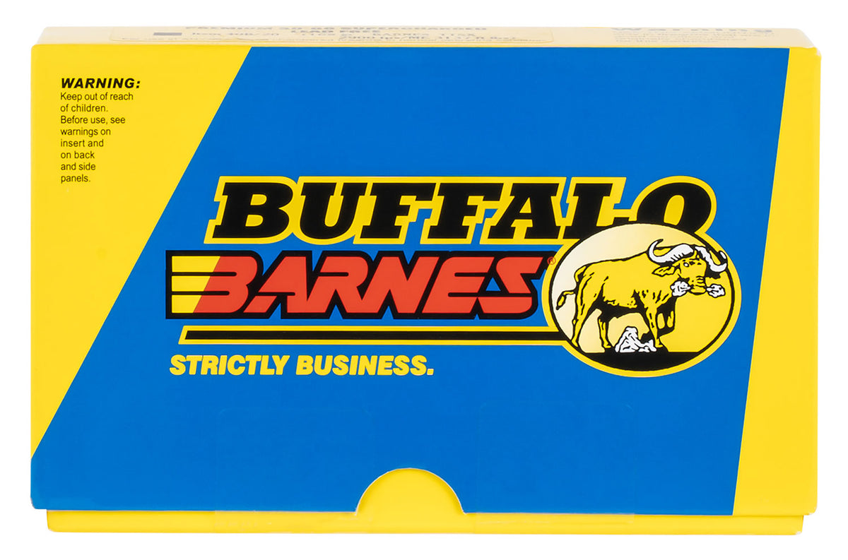 Buffalo Bore  +P Barnes TAC-XP Lead Free 110 Grain .38 Special 1125 fps 651815020273