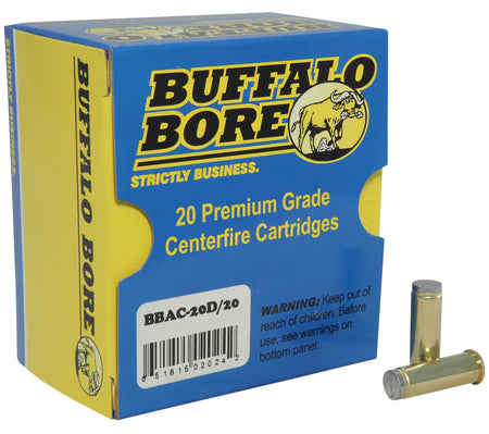 Buffalo Bore .38 Special Standard Pressure 150 grain Hard Cast Wadcutter ammunition
