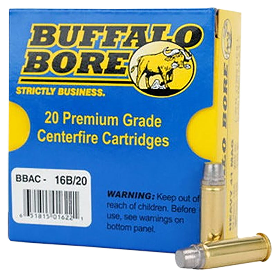 Buffalo Bore Heavy Hard Cast Semi-Wadcutter 230 Grain .41 Remington Mag 1450 fps 651815016221