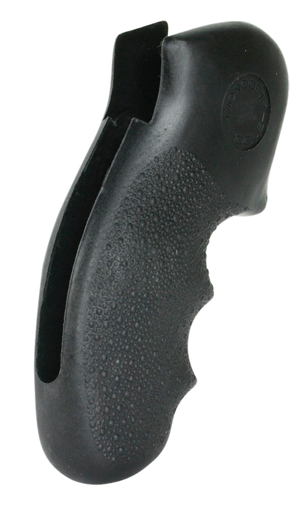 Hogue 19100 Black Nylon Cobblestone Monogrip Finger Grooves for S&W K Frame with Round Butt