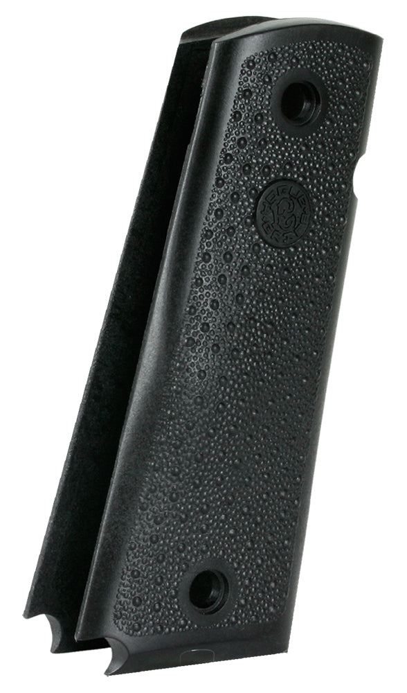 Hogue 45190 Black Nylon Cobblestone Grip Panels with Palm Swells for 1911 Government