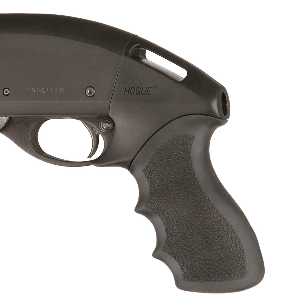 Hogue 08714 Black Rubber Tamer Pistol Grip Finger Grooves for Remington 870 Shotgun