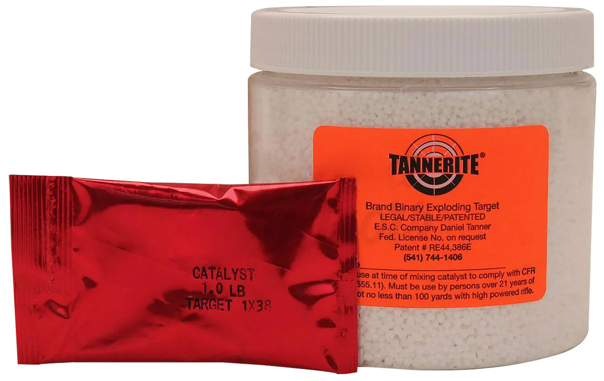 Tannerite 1BR One Pound Reactive Shooting Target Kit 16 Count Centerfire Rifle