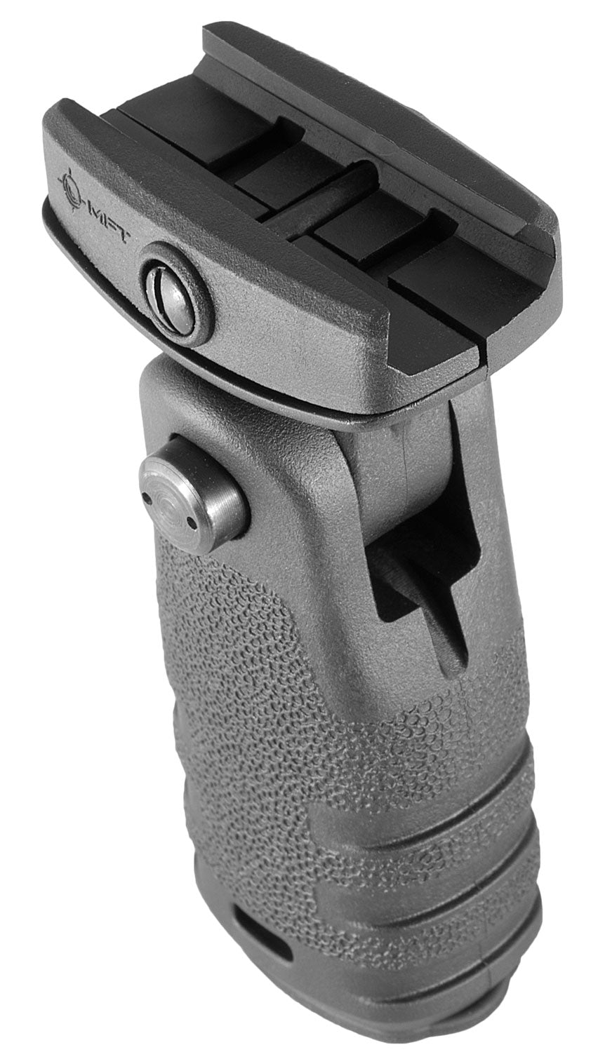 MFT RFG React Folding Vertical Grip Black Polymer Compact AR-Platform Compatible
