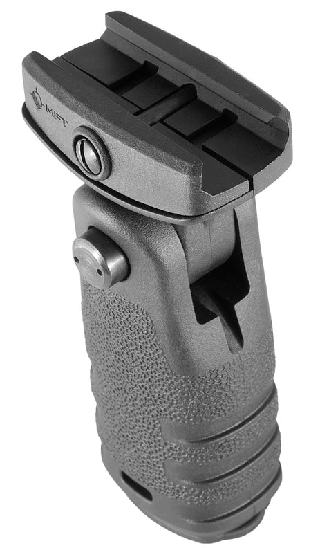 MFT RFG React Folding Vertical Grip Black Polymer Compact AR-Platform Compatible