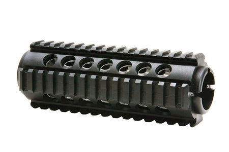 ProMag PM242 Black Polymer Quad Rail Handguard with Aluminum Heat Shield for AR-15 Carbine