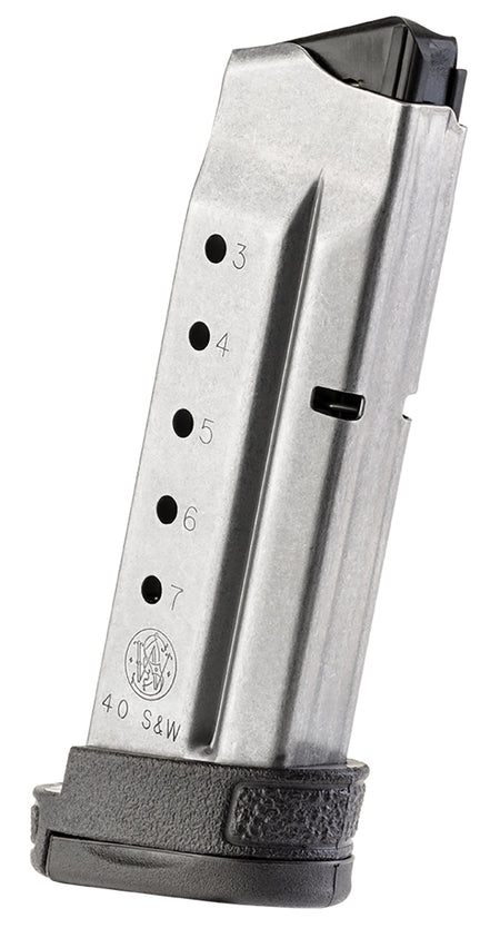 Smith & Wesson 199340000 M&P Shield 40S&W 7 Round Stainless Magazine