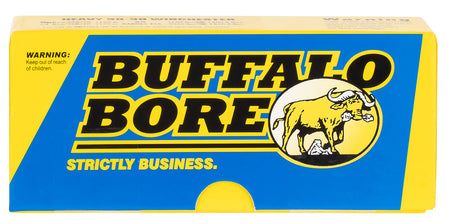 Buffalo Bore 9mm Luger / Parabellum Outdoorsman +P 147 grain Hard Cast Flat Nose ammunition