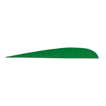 Gateway Green Parabolic Arrow Fletching Feathers 5 in. RW 100 Count