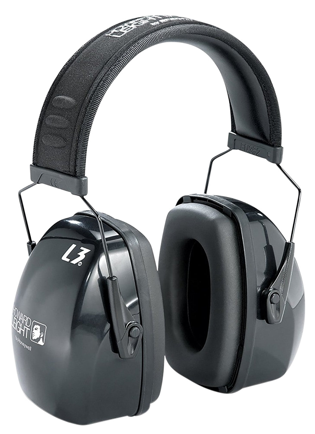 Leightning L3 Passive Muff NRR 30 dB Black Over the Head by Howard Leight R03318