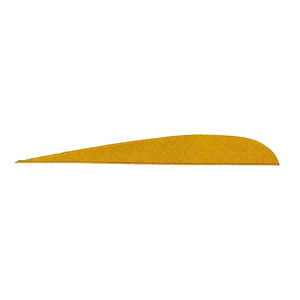 Gateway Parabolic Fletching Feathers Orange 5" RW 100 Count
