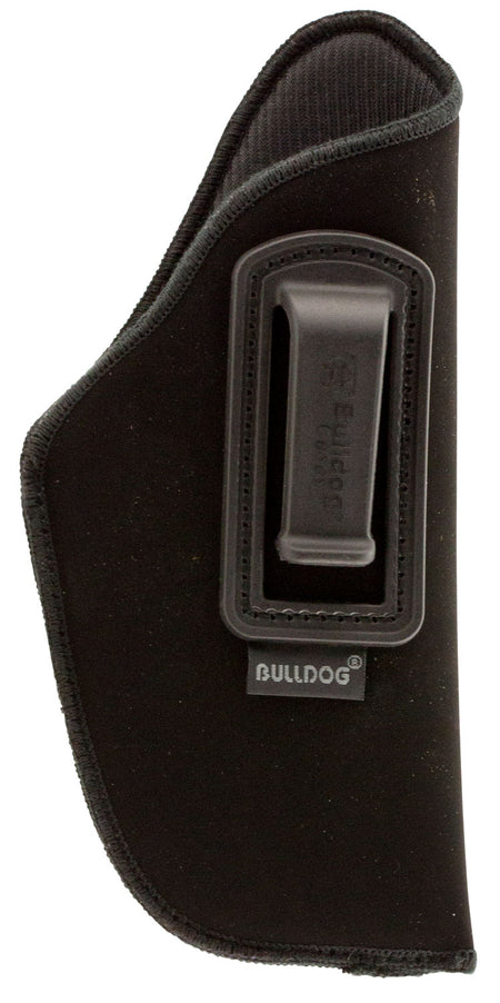 Bulldog DIP7 Black Suede-Like IWB Belt Clip Holster Glock 19 2.50 to 3.75 Inch Barrel RH