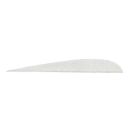 Gateway Parabolic Fletching Feathers White 5" LW 100 Count