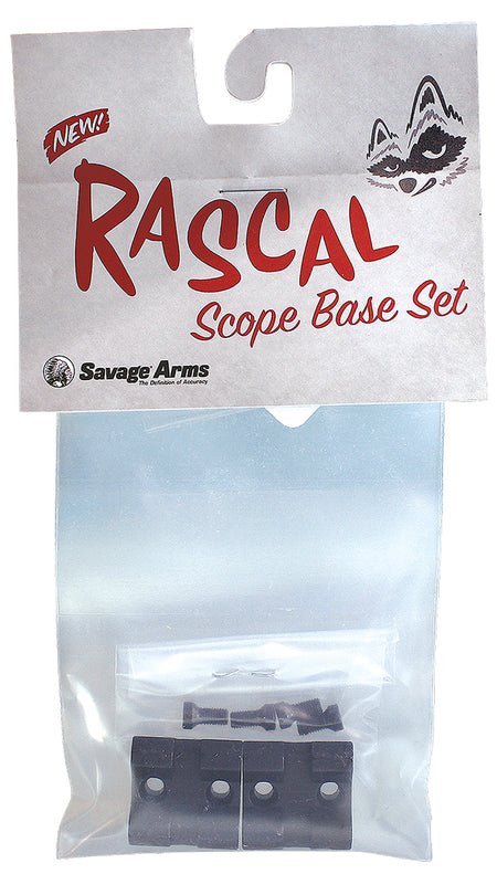 Savage Arms 70459 Rascal Black Two-Piece Scope Mount Base