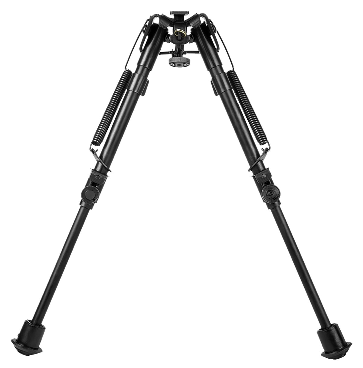 NcStar ABPGF Fullsize Friction Bipod Black 7-11" Aircraft Aluminum/Steel w/Adapters