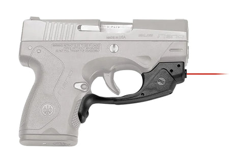 Crimson Trace Laserguard Beretta Nano Red Laser, Instinctive Activation, Black Polymer