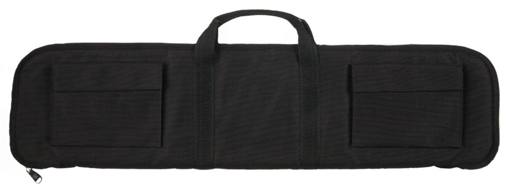 Bulldog BD492 Tactical Shotgun Case 35" Black Nylon Water-Resistant with Tricot Lining