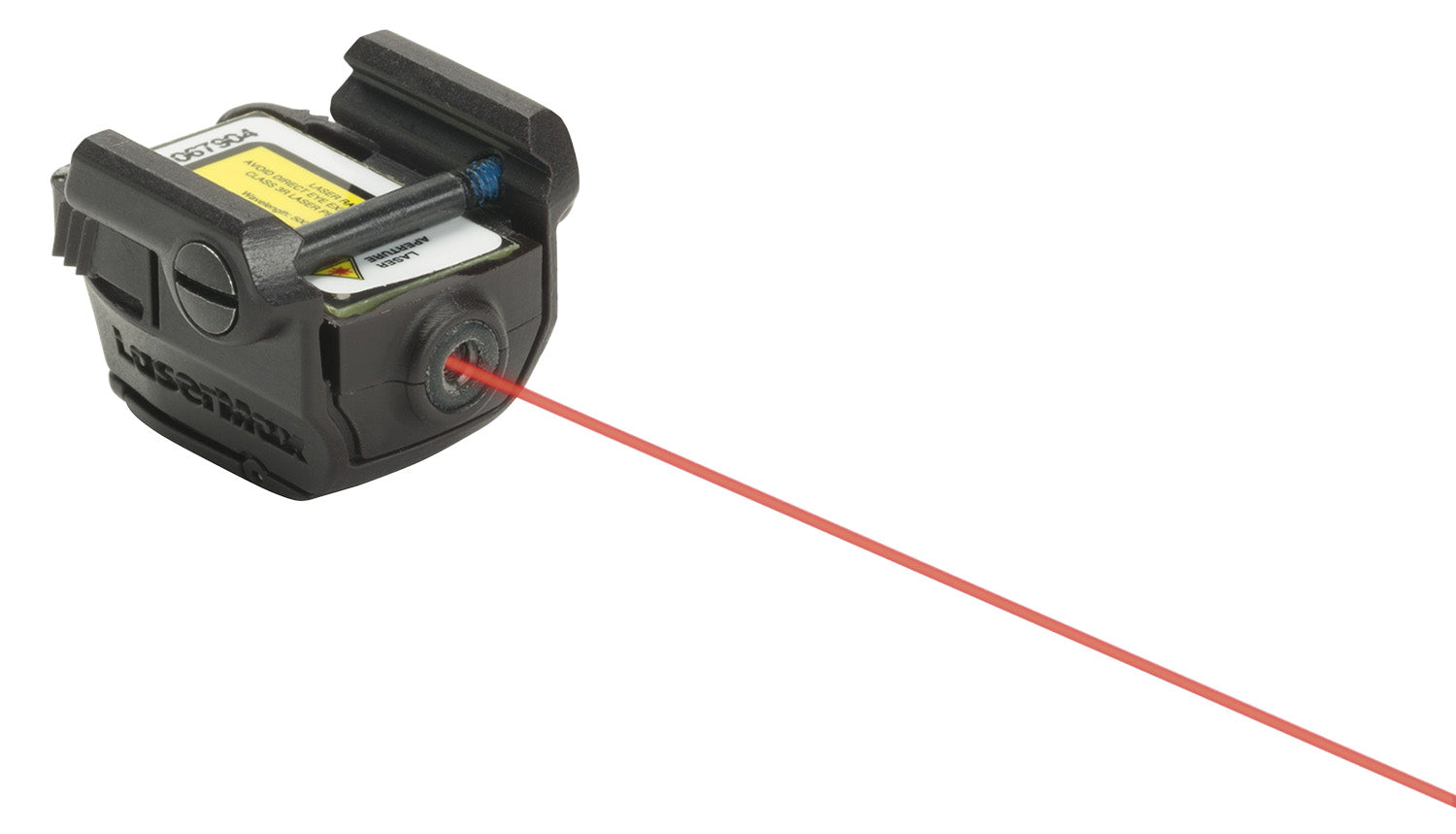 LaserMax Micro II Compact Red Laser Sight for Picatinny/Weaver Rails Black