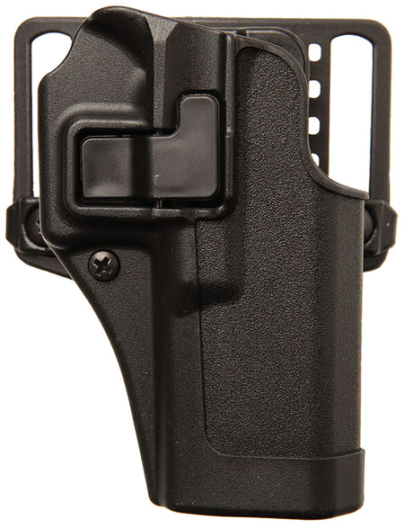 Blackhawk Serpa CQC OWB Holster Size 30 Matte Black Polymer with Belt Loop and Paddle for Glock 29/30/39 Right Hand