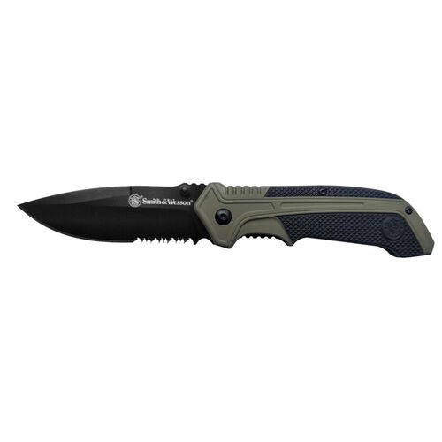 BTI Old Timer OD Green Assisted Opening Folding Knife