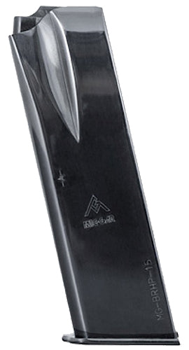 Mec-Gar 15rd 9mm Luger Standard Magazine for Browning Hi-Power & Springfield SA-35 – Nickel Carbon Steel