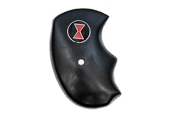 North American Arms Oversized Rubber Grip Panel, Magnum Models, Black Widow Logo