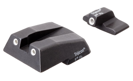 Trijicon 600282 Bright & Tough Tritium Night Sight Set White Outline for HK .45C P30 and VP9