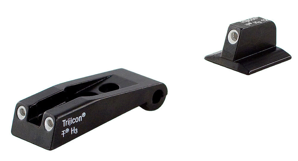 Trijicon 600590 Bright & Tough Tritium Night Sight Set White Outline for Ruger SR9 SR9c SR40 and SR45