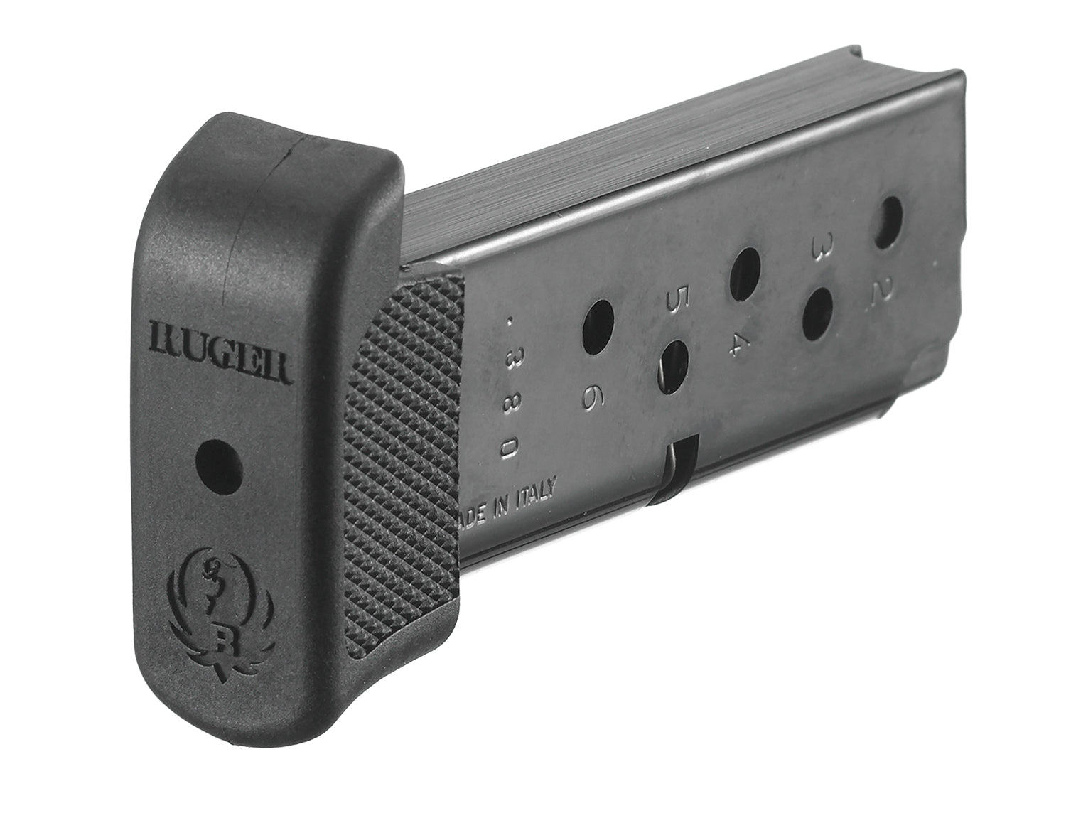 Ruger LCP 90405 .380 ACP 7rd Blued Steel Extended Handgun Magazine