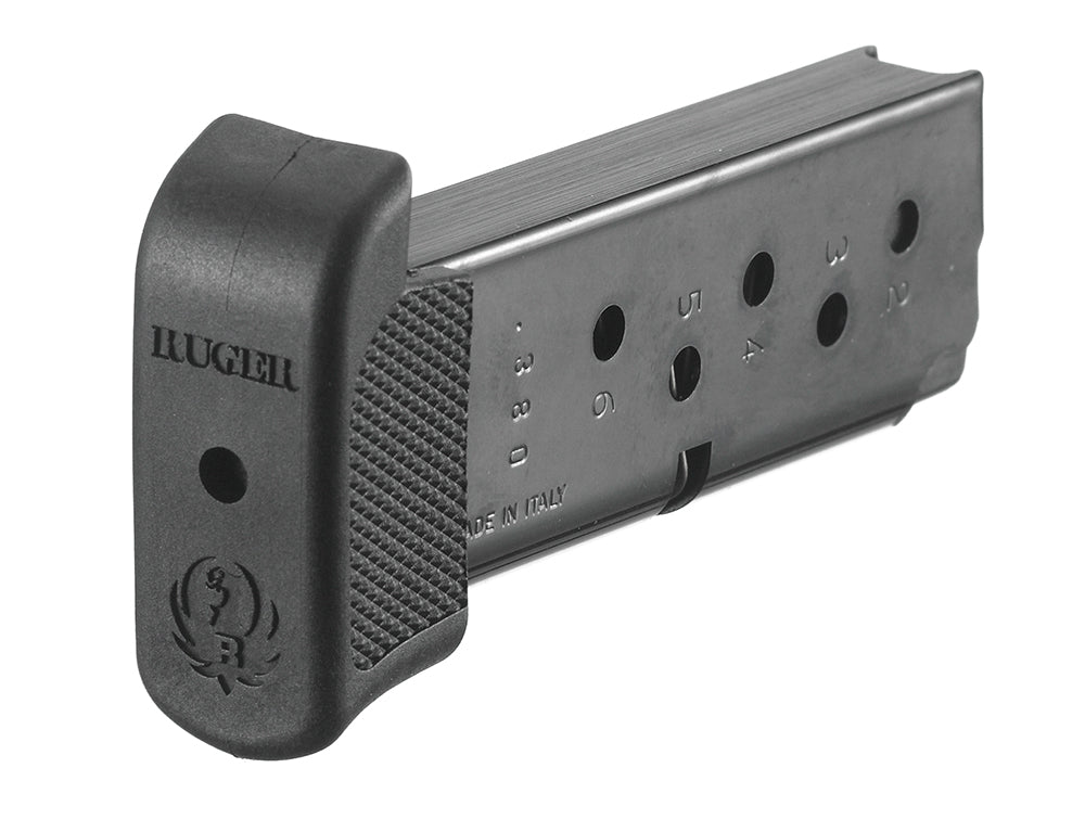 Ruger 90416 LC380 .380 ACP 7rd Flush Fit & Pinky Extended Mag