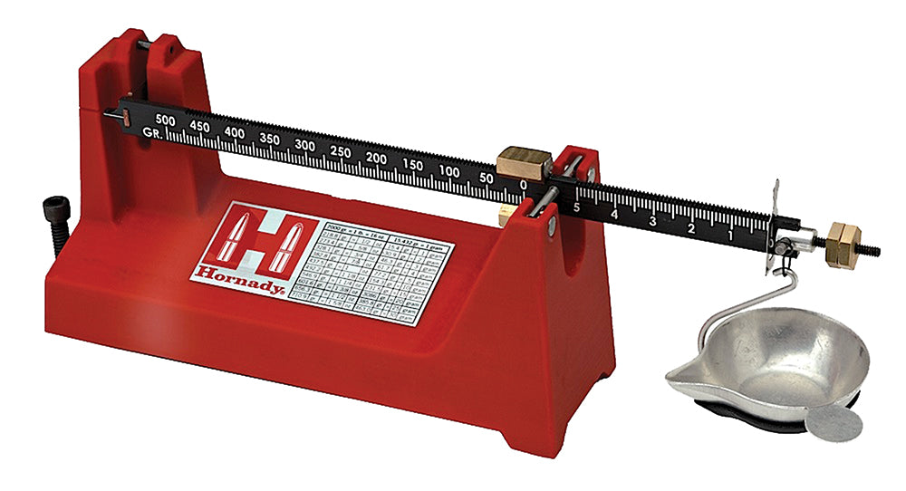 Hornady 050109 Lock-N-Load Manual Balance Beam Scale 0-500 Grains Made in USA
