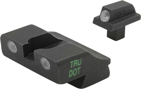 Meprolight Tru-Dot Self-Illuminated Tritium Sight Set Green Front/Rear Colt 1911 Govt/Commander