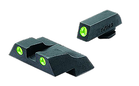 Meprolight Tru-Dot Self-Illuminated Tritium Sight Set Glock 26/27 Sub-Compact Post/Dovetail