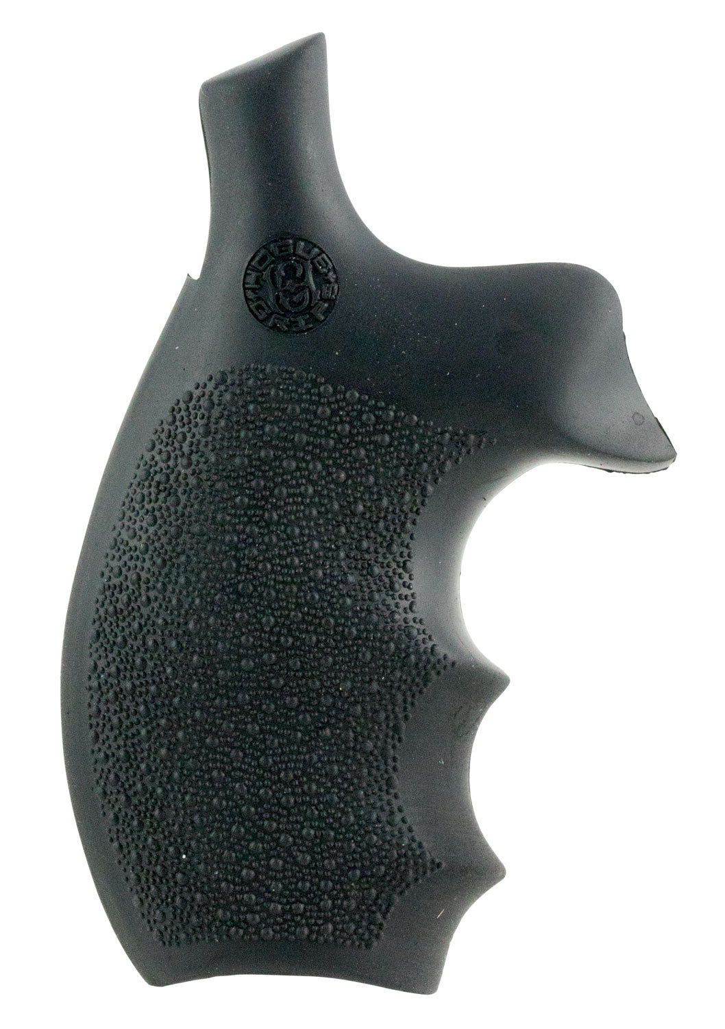Hogue 62000 Black Rubber Bantam Pistol Grip Finger Grooves for S&W K L Frame Round Butt