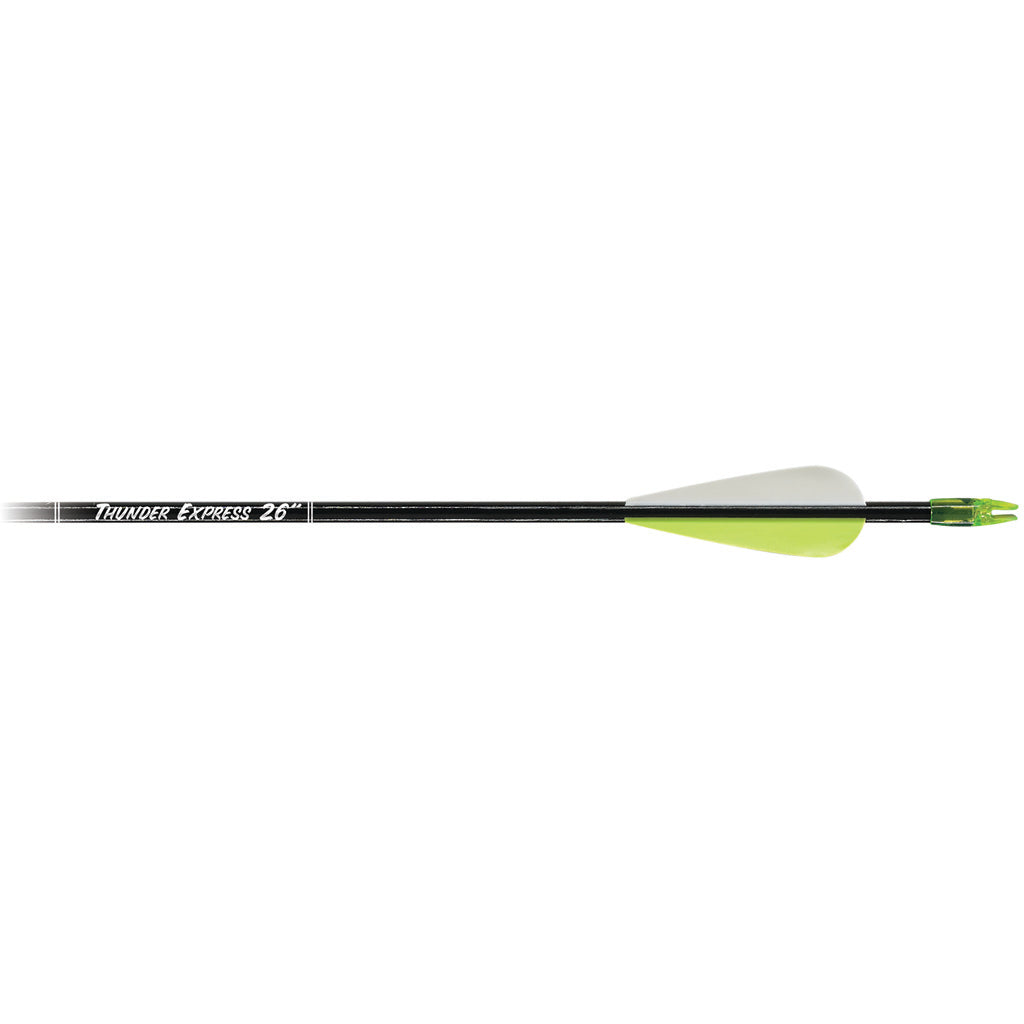 Carbon Express Thunder Express Youth Arrows 26 in. Black 18 pk.