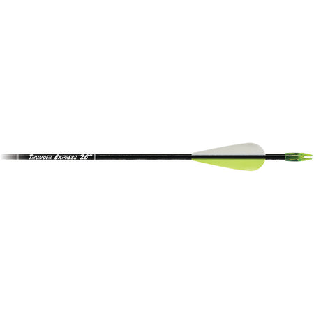 Carbon Express Thunder Express Youth Arrows 26 in. Black 18 pk.
