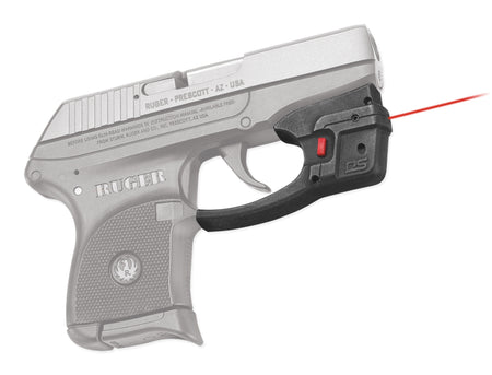 Crimson Trace Accu-Guard Defender Series Red Laser Sight Fits Ruger LCP Pistols, Trigger Guard Mount, Black Polymer