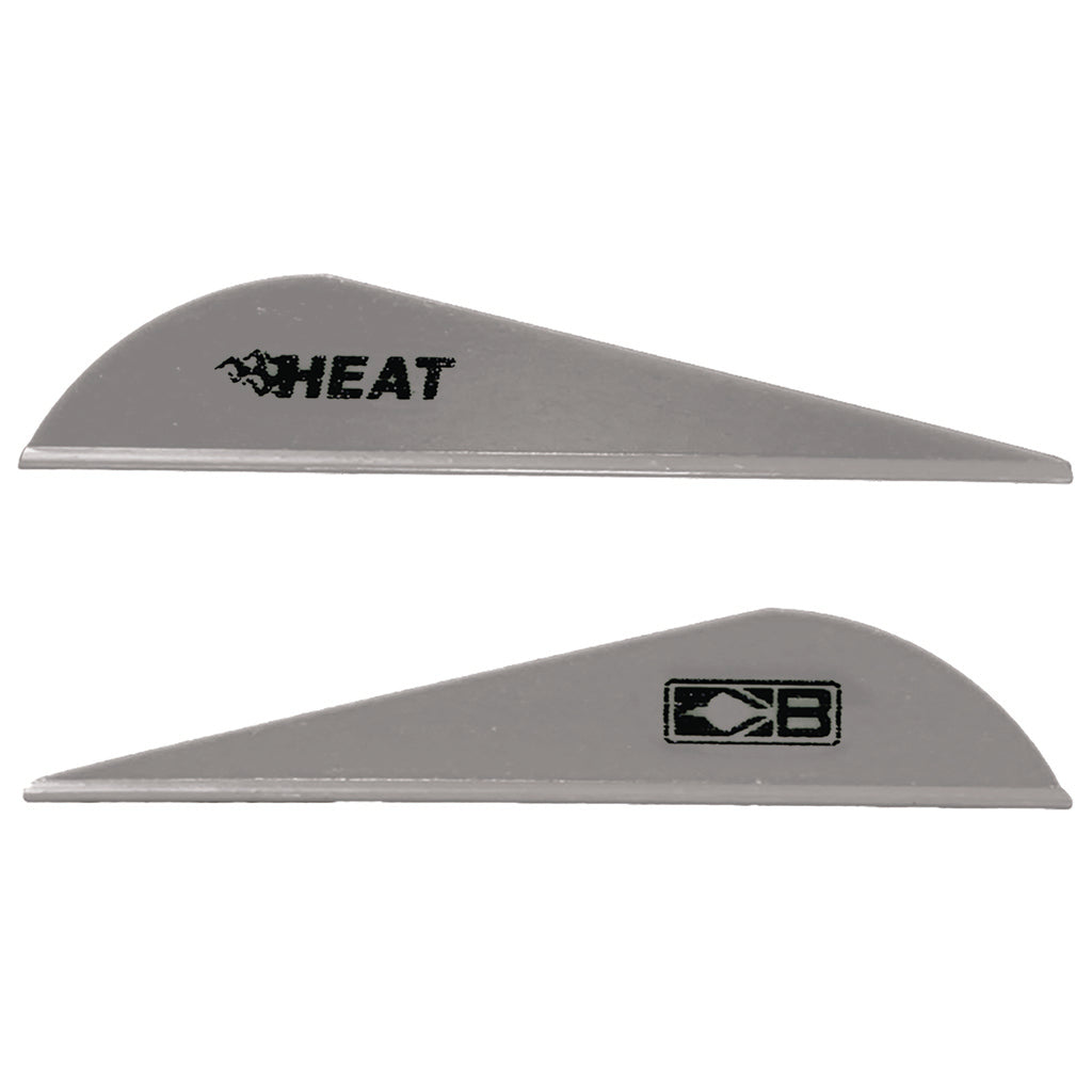 Bohning Heat Vanes 36 pk. Silver Archery Fletching