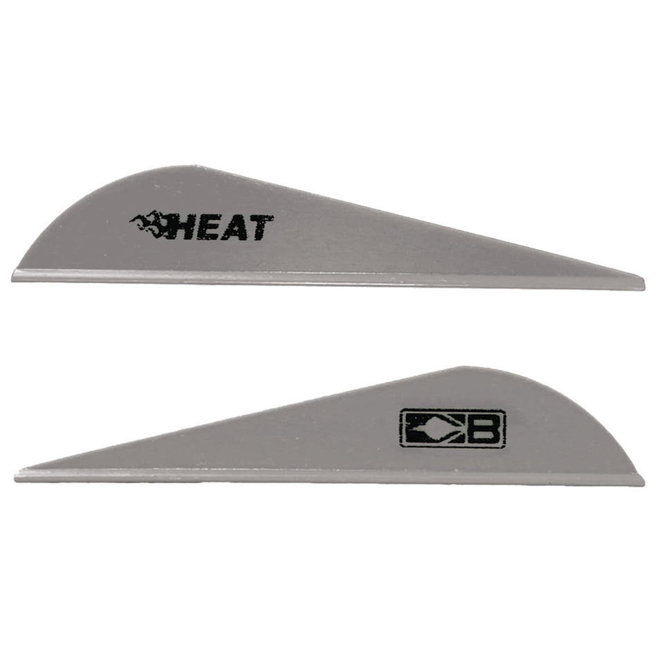 Bohning Heat Vanes 36 pk. Silver Archery Fletching