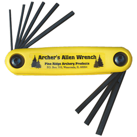 Pine Ridge Archers Heavy Duty Allen Wrench Set XL 5/64-1/4 in.