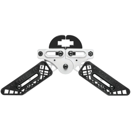 Pine Ridge Kwik Stand Bow Support for Tournament and Blind Hunting White/Black