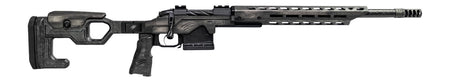 Fierce Firearms REPMT22CM18DG Reaper MTN 2.0 22 Creedmoor 3+1 18" Carbon Fiber Match Grade Threaded Barrel, Distressed Gray Cerakote Titanium Drilled & Tapped Receiver, M-LOK Handguard, Magnesium Fold