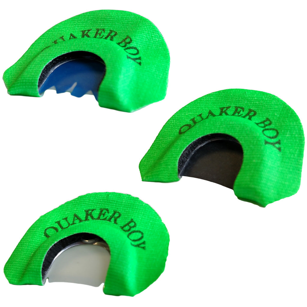 Quaker Boy Elevation SR Diaphragm Calls Turkey 3 Pack with Case